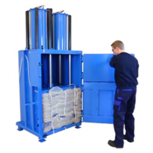 Baler Banding for Plastic Waste Compactors